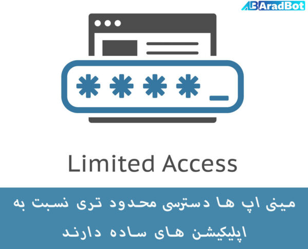 محدودیت مینی اپ تلگرام