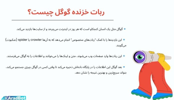 ربات خزنده گوگل جیست و چگونه به افزایش بازدید کانال تلگرام کمک میکند