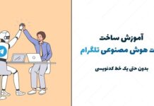 آموزش ساخت ربات هوش مصنوعی تلگرام (بدون نیاز به برنامهنویسی) اموزش ساخت ربات هوش مصنوعی تلگرام